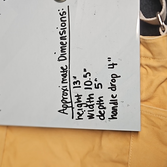 LILY Queen Canvas Market Tote Sunshine yellow- Handbag/Shoulder Bag/Crossbody - Picture 10 of 14